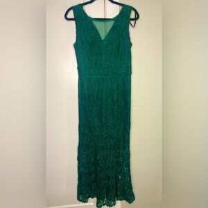 Gorgeous ivy green dress